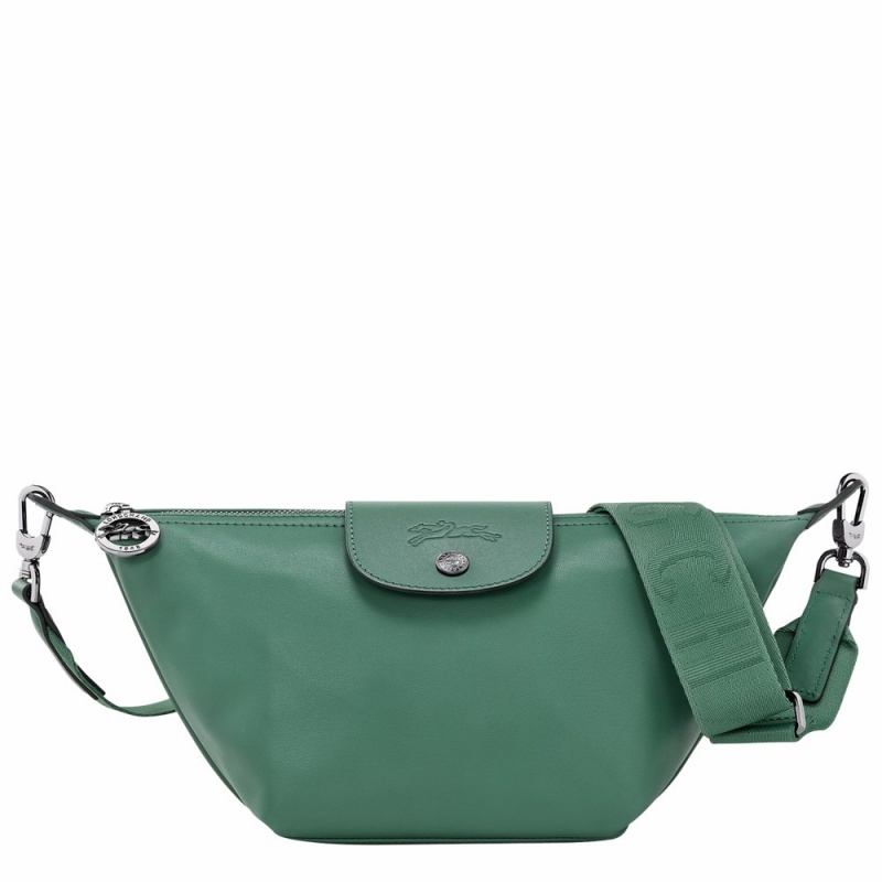 Olive Longchamp Le Pliage Xtra XS Women's Crossbody Bags